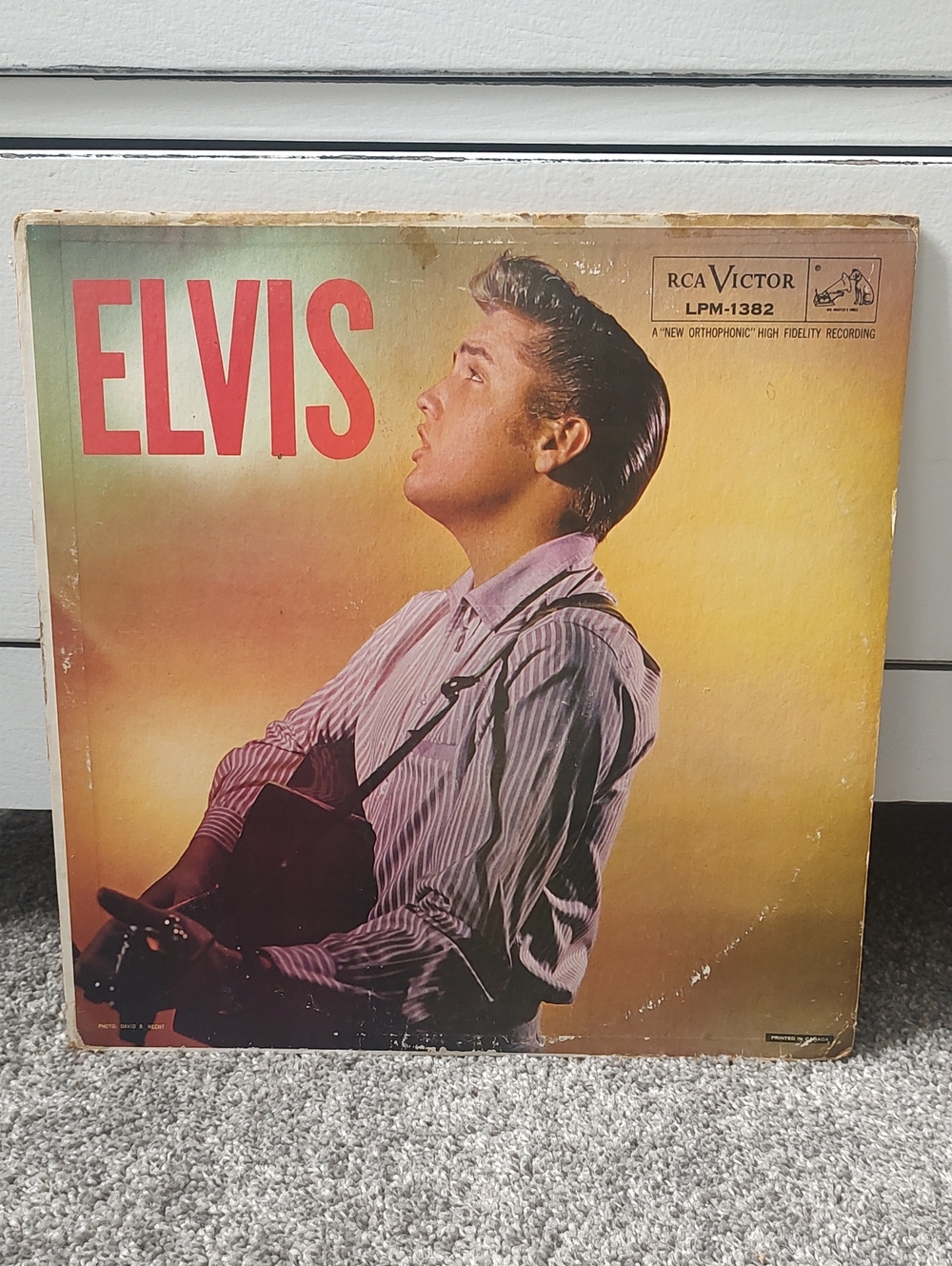 Elvis Presley's Self Titled Studio Album Elvis RCA Record